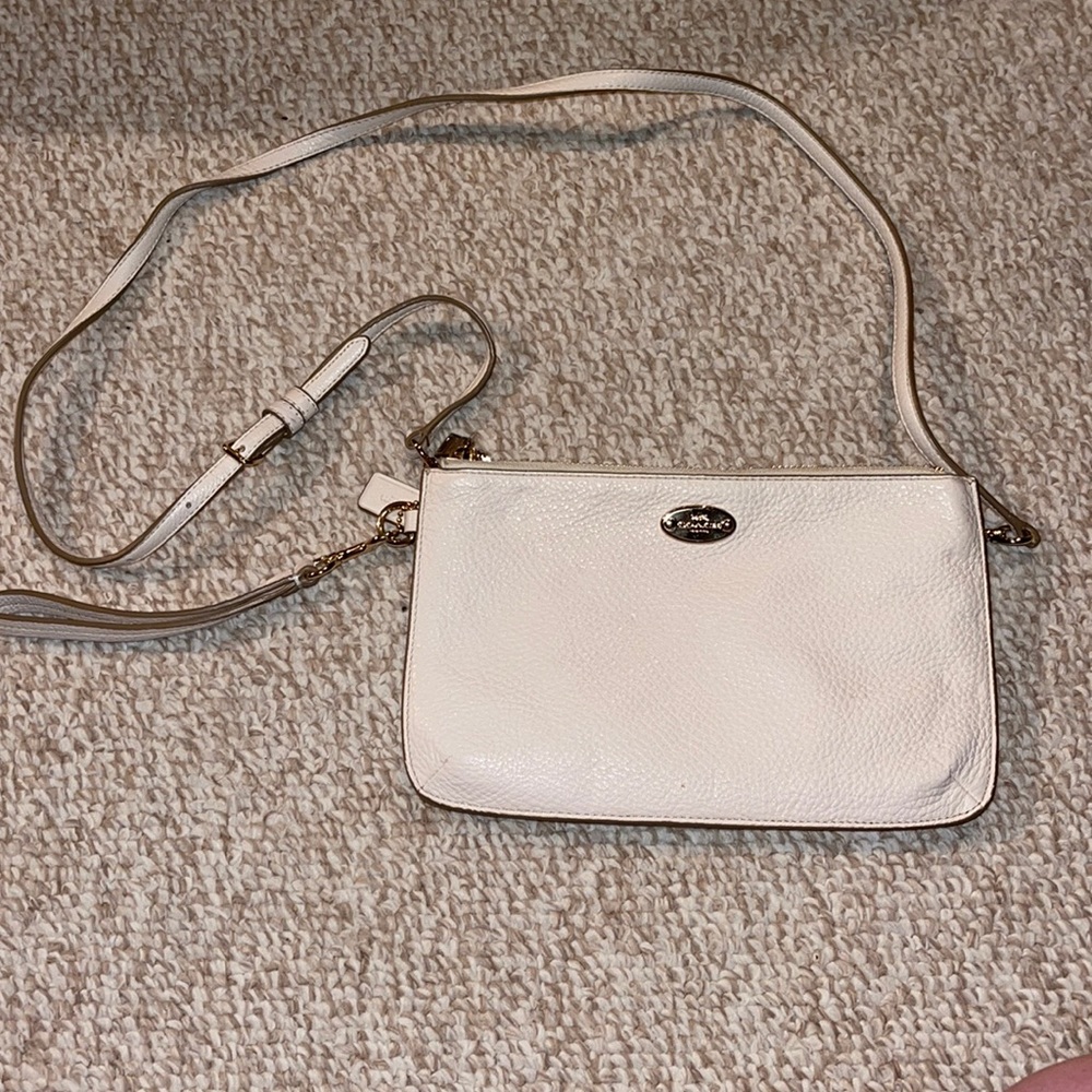 Coach crossbody wristlet